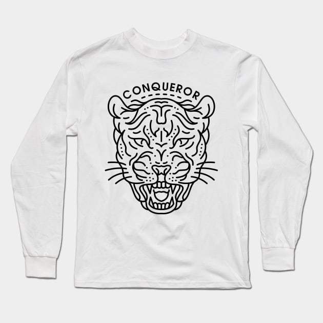 Conqueror Long Sleeve T-Shirt by VEKTORKITA